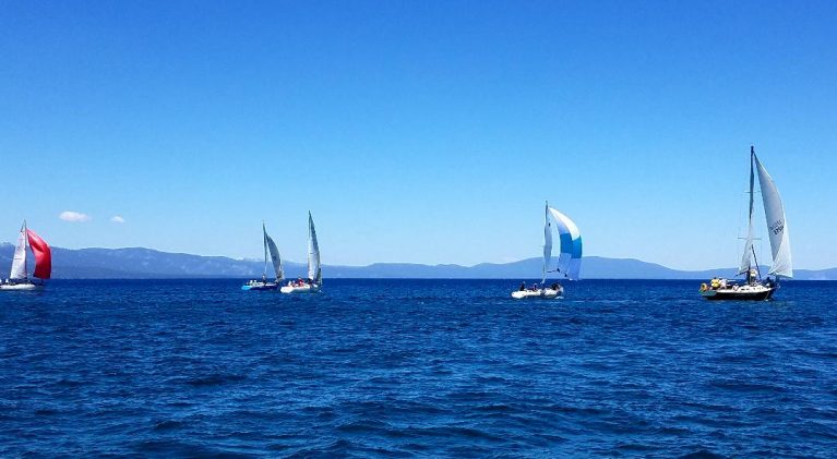 Sail boats compete in annual race on Tahoe